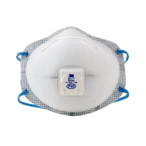 Respirador para Partículas 3M™ 8577, P95, con Alivio de Niveles Molestos de Vapores Orgánicos